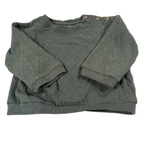 Grayson Collective Baby Boy 24M Dark Green Sweater